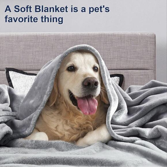 NWT Soft Cozy Plush Fleece Throw Blanket 50" x 60", Solid Shag Minky Lightweight - Picture 7 of 9